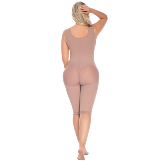 Full Bodysuit adjustable straps Shaper post surgical girdle and daily use 09052