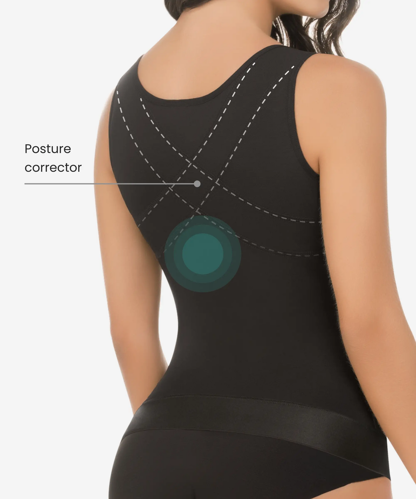 1338 - Ultra Compression Corset vest