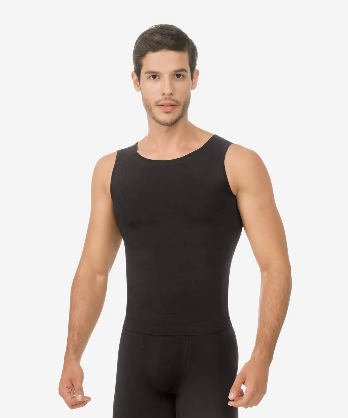 CAMISA DE COMPRESIÓN DE CONTROL SIN COSTURAS PARA HOMBRE 1518