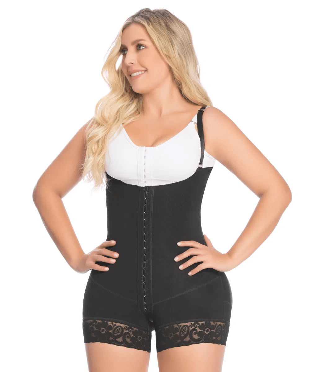 EXTRA SHORT GIRDLE WITH BUTT ENHANCEMENT BACK COVERAGE POST SURGICAL AND DAILY USE 09066