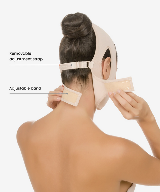 Envoltura facial de compresión posoperatoria