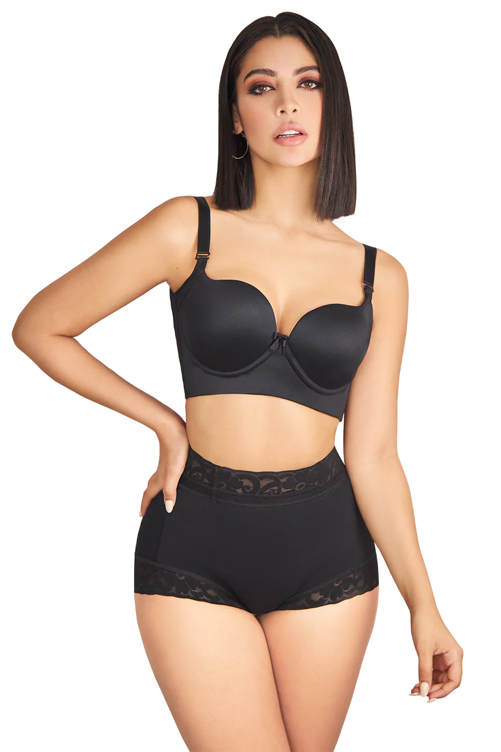 BUTT LIFT PANTY WITH SOFT LACE 4001