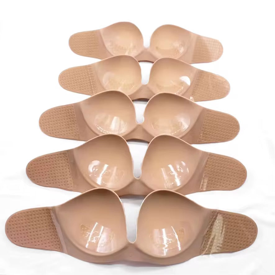 Fashion Strapless Push Up self sticky bra Ref. 1213