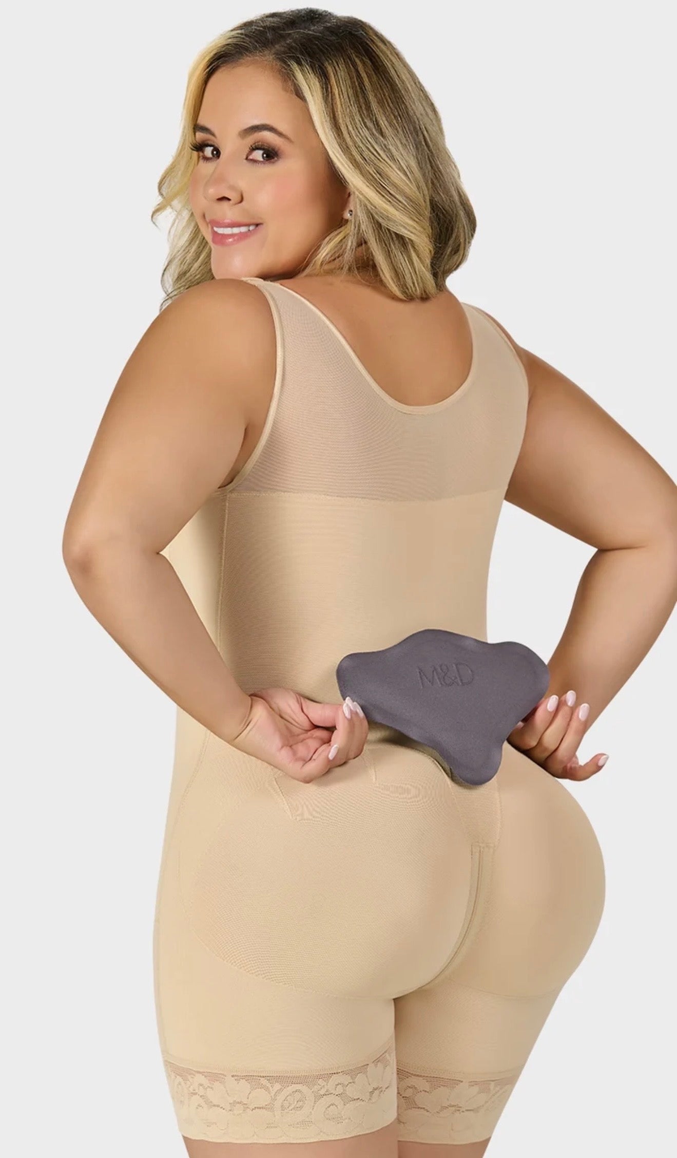 Moldeador de tabla lumbar después de cirugía BBL / Lipo de espalda 016