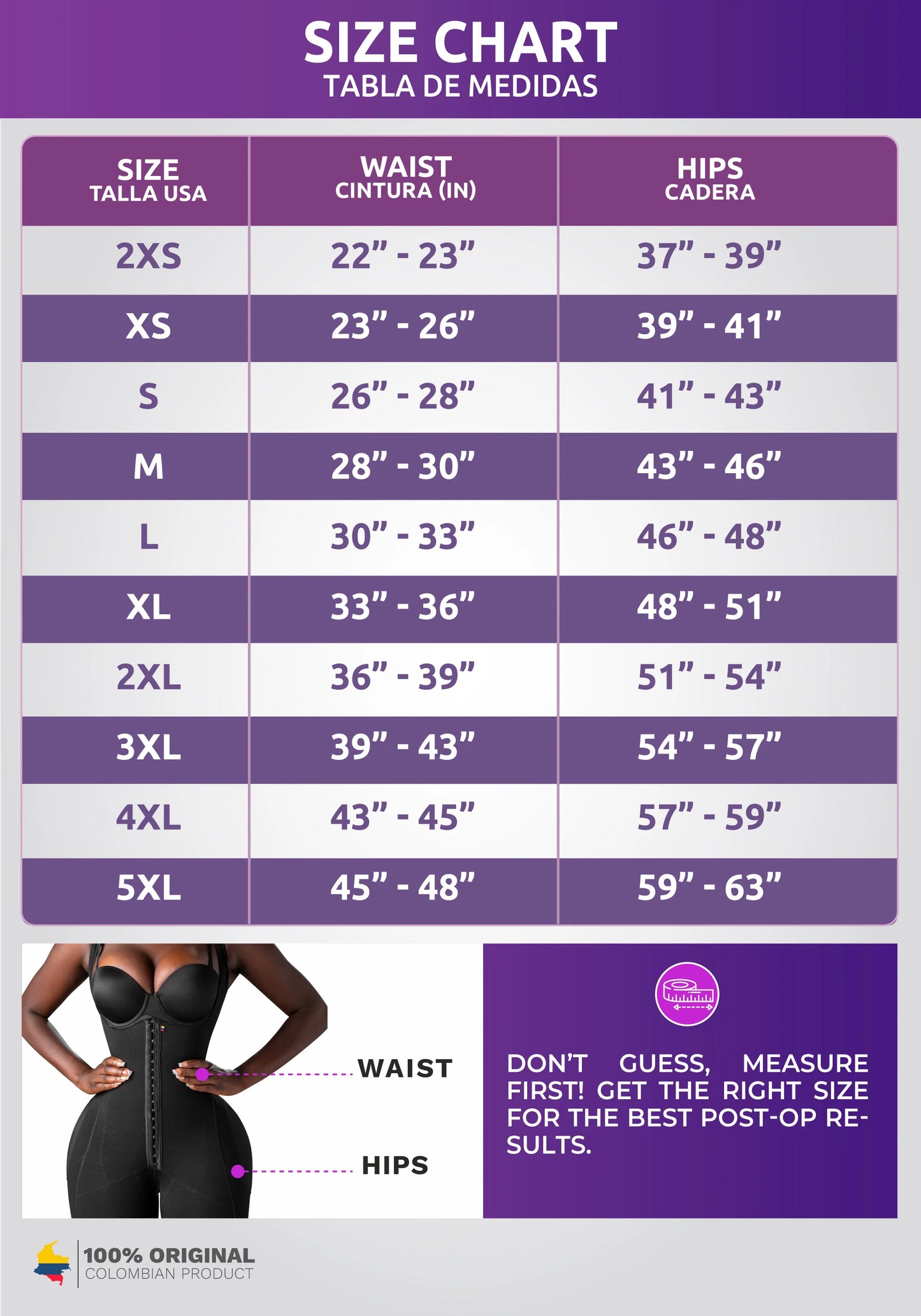 FAJA PARA MUJERES CON CURVAS, CADERAS ANCHAS Y CINTURA PEQUEÑA, LEVANTA GLÚTEOS, CONTROL DE ABDOMEN 02411