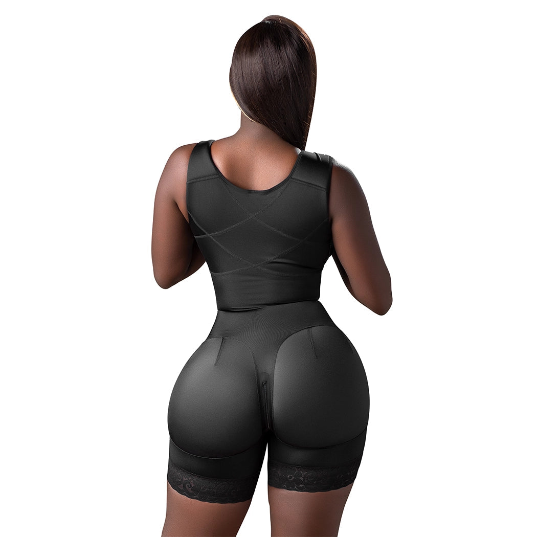 FAJA PARA MUJERES CON CURVAS, CADERAS ANCHAS Y CINTURA PEQUEÑA, LEVANTA GLÚTEOS, CONTROL DE ABDOMEN 02411