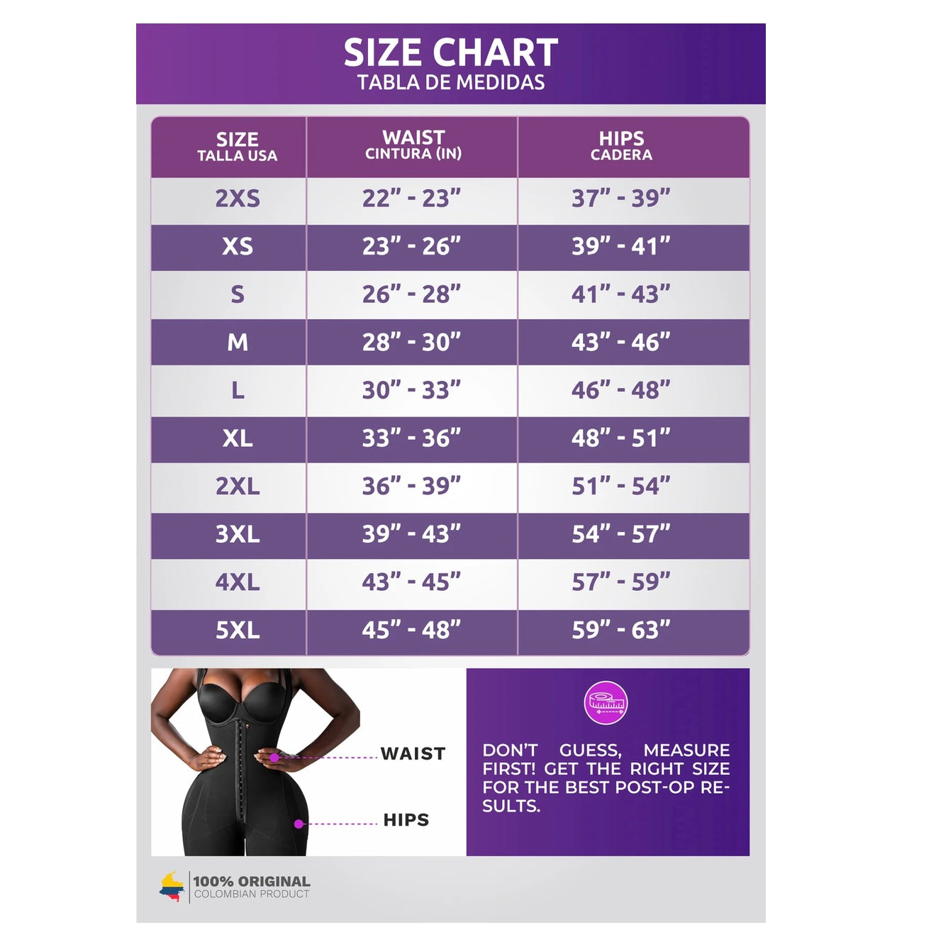 Stage 2 Faja Shapewear Bodysuit for Women Guitar Body Shapes T940