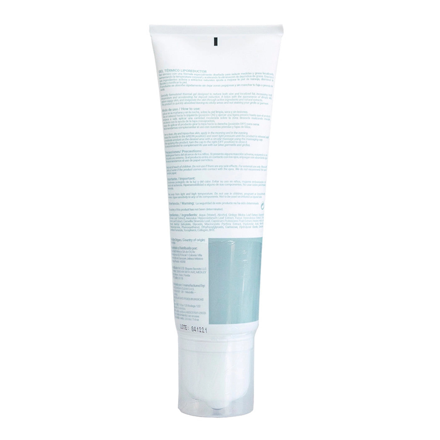 GEL CALIENTE CORPORAL ADELGAZANTE CREMA REAFIRMANTE QUEMAGRASA