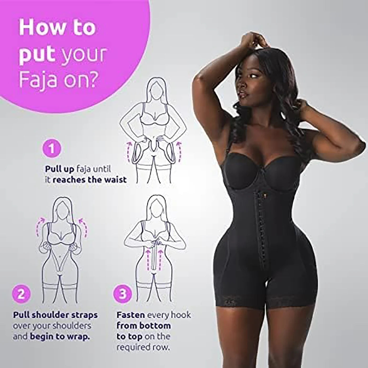 BBL & LIPO | STAGE 2 FAJA POST-OP SHAPEWEAR 2413