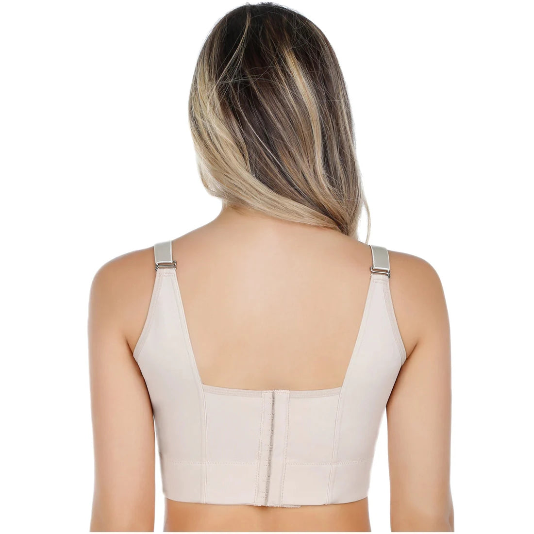 SUJETADOR SIN TIRANTES DE CONTROL FIRME PARA MUJER | POWERNET 8532