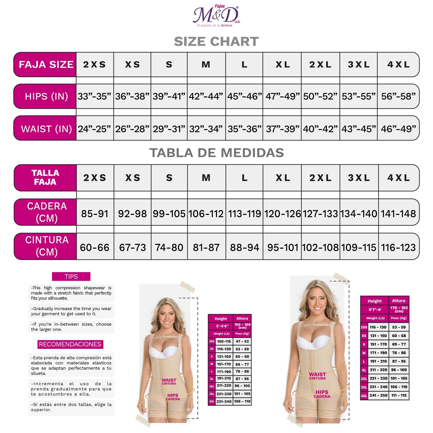 Pantalones cortos de compresión de cintura alta para mujer / Powernet 0323