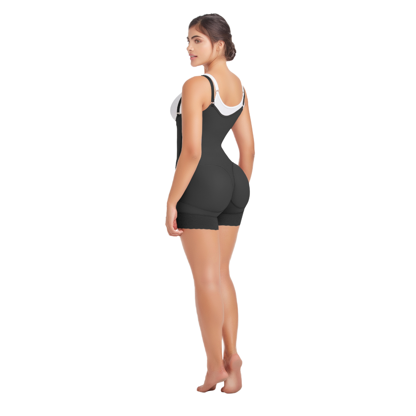 FAJA EXTRA CORTA CON CIERRE LATERAL – REALCE DE GLÚTEOS PARA USO DIARIO Y POSTQUIRÚRGICO (REF. 9046)