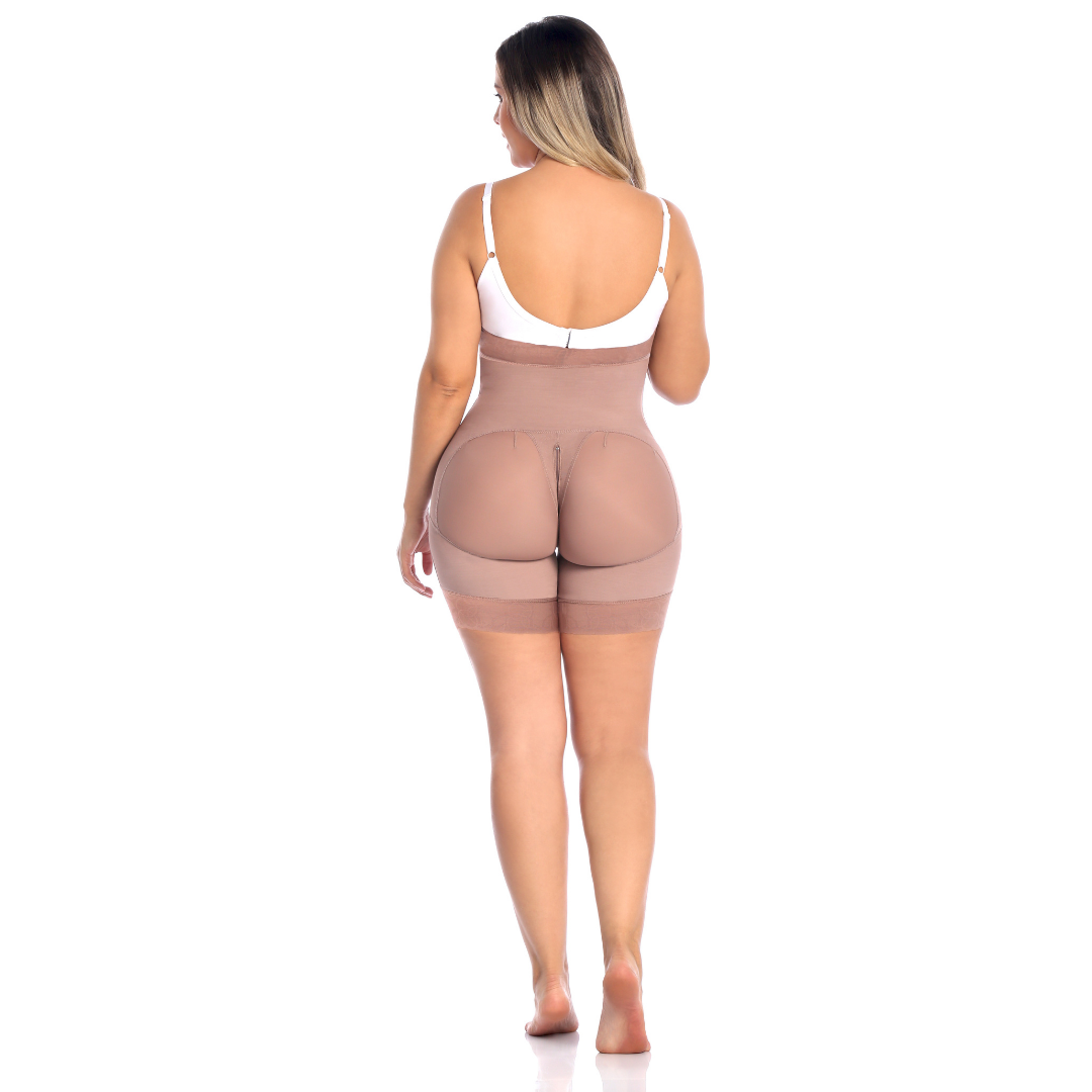 ¡¡¡Estilo reloj de arena!! Faja de compresión quirúrgica sin tirantes 09346