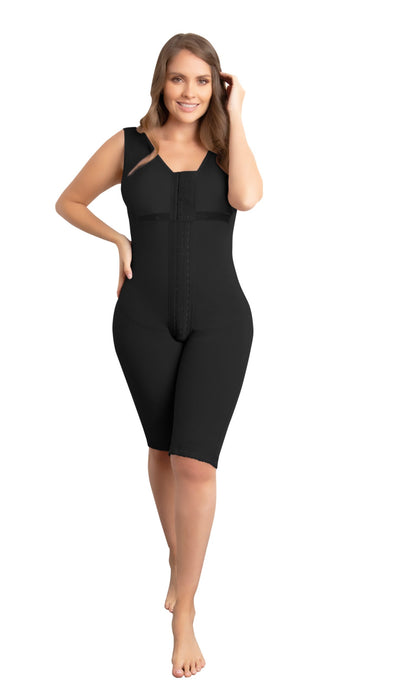 Faja 360 Sleeveless, knee length with three levels of hook 09366