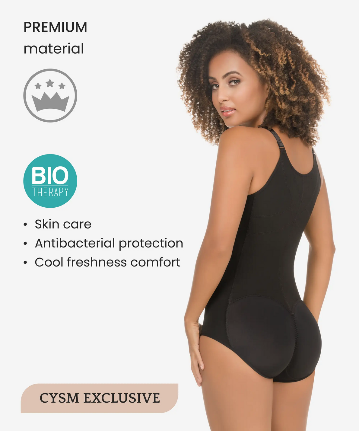 ULTRA SHAPING PANTY 3 LEVELS OF CLIPS WITH BACK SUPPORT 0473