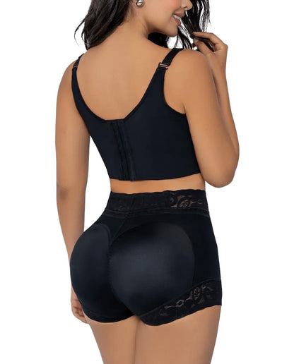 Butt-enhancing padded panty with pads - Style 4009
