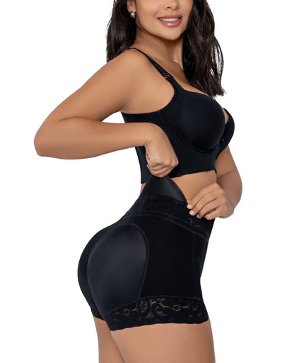 Butt-enhancing padded panty with pads - Style 4009