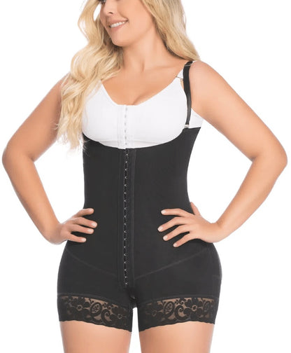 EXTRA SHORT GIRDLE WITH BUTT ENHANCEMENT BACK COVERAGE POST SURGICAL AND DAILY USE 09066