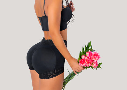 BUTT LIFT PANTY WITH SOFT LACE 4001