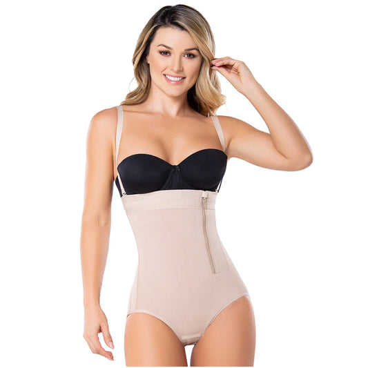 BODY MOLDEADOR STRAPLESS LEVANTA GLÚTEOS | FAJA POSTPARTO | POWERNET DE ALTA COMPRESIÓN REF 2405