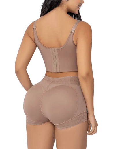 Butt-enhancing padded panty with pads - Style 4009