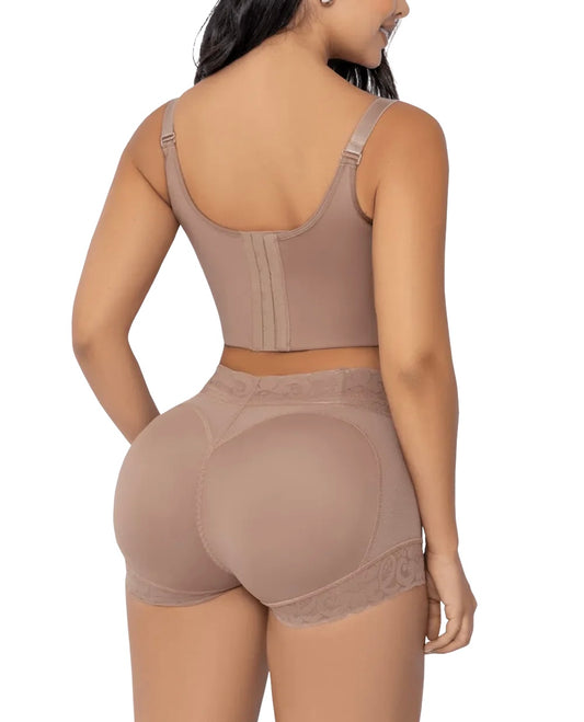 Braguita acolchada realzadora de glúteos con almohadillas de silicona - Estilo 003