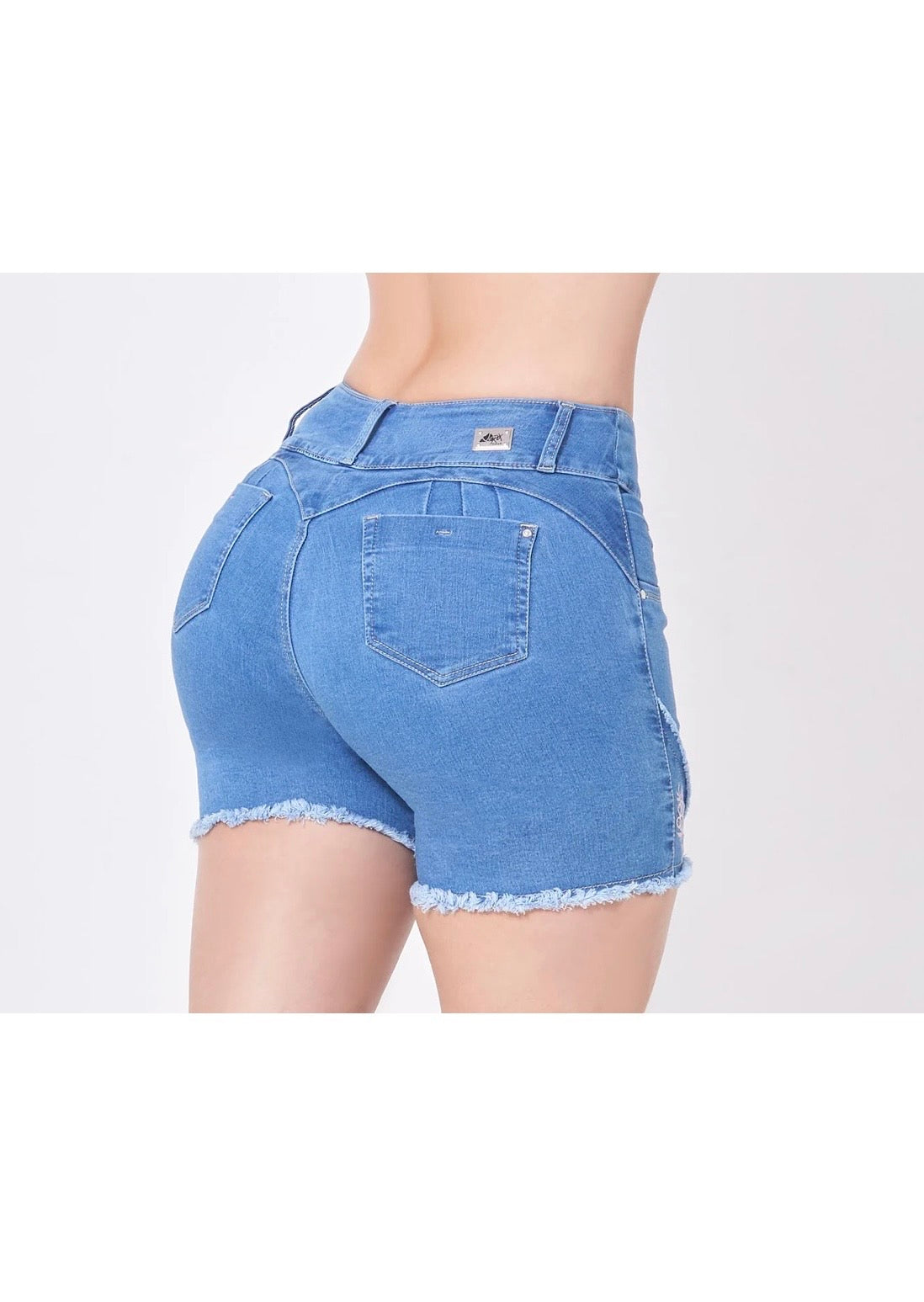short levanta Cola azul claro 8733