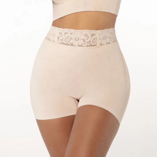UpLady P-6261 Compression Boyshort | Soft, Seamless, and Ab-Supportive Boxer panty