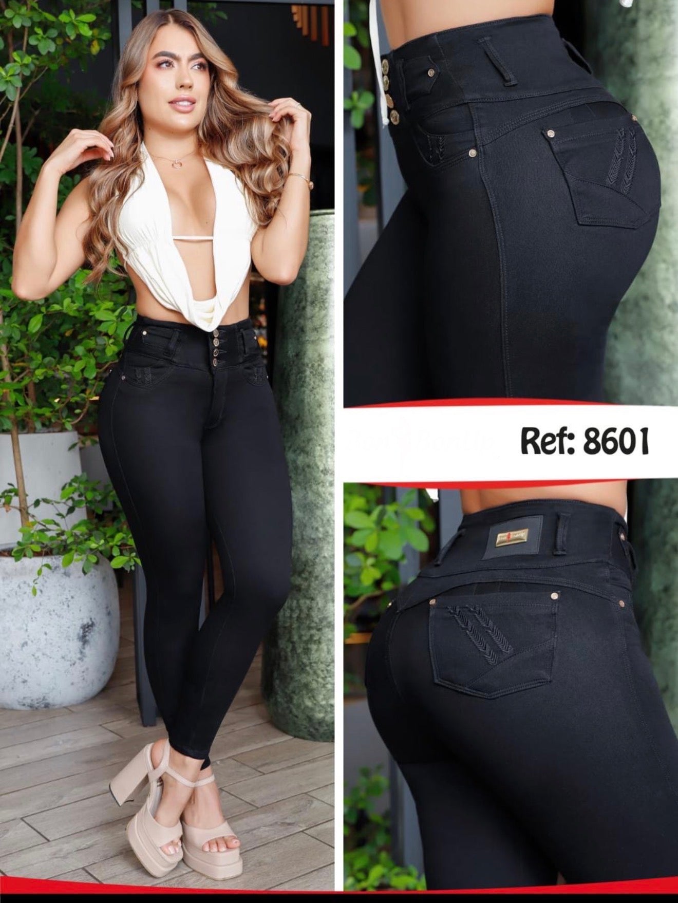 Jeans levanta cola colombianos butt liften 8601