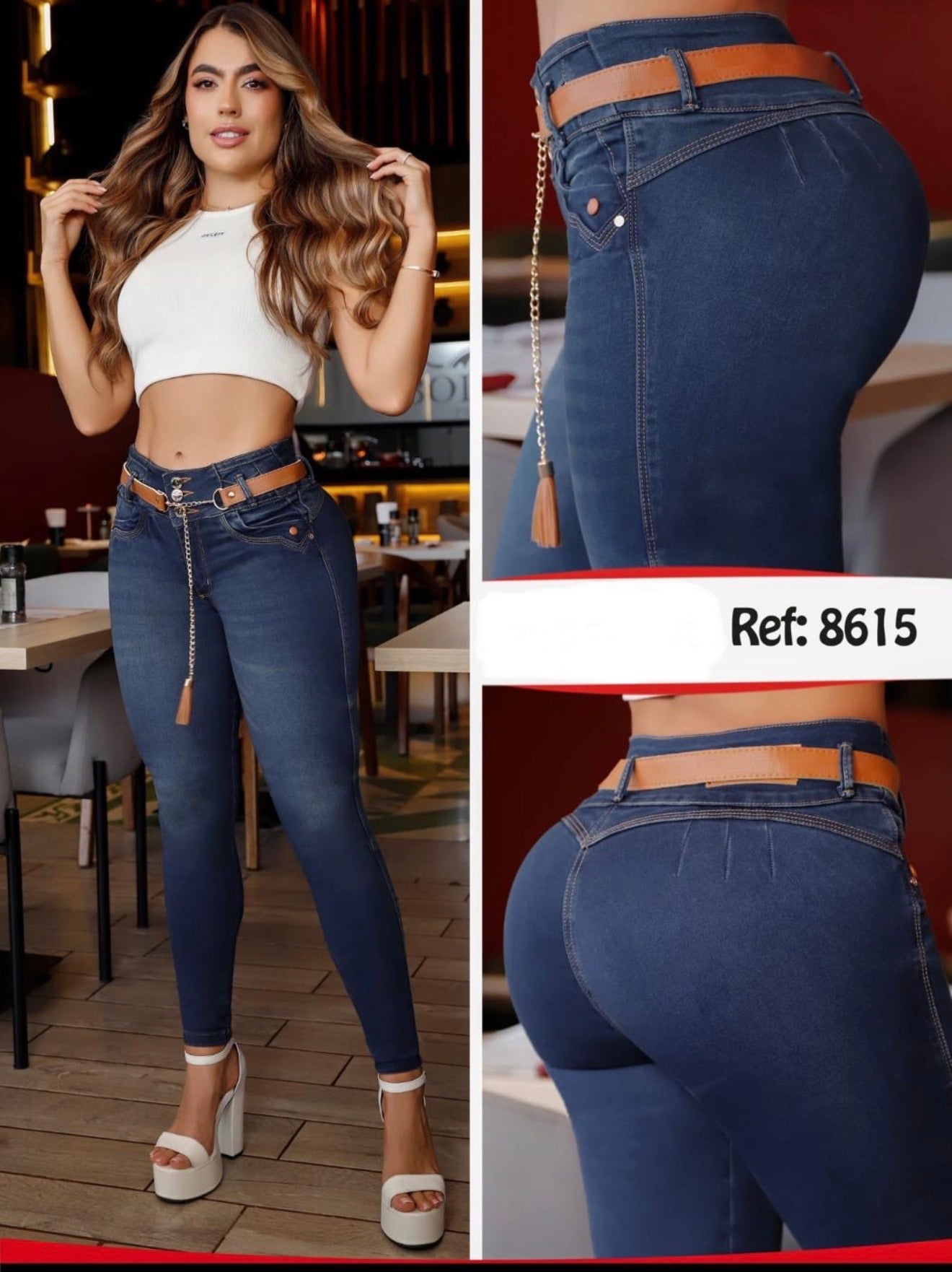 jeans levantacola 8615 butt liften