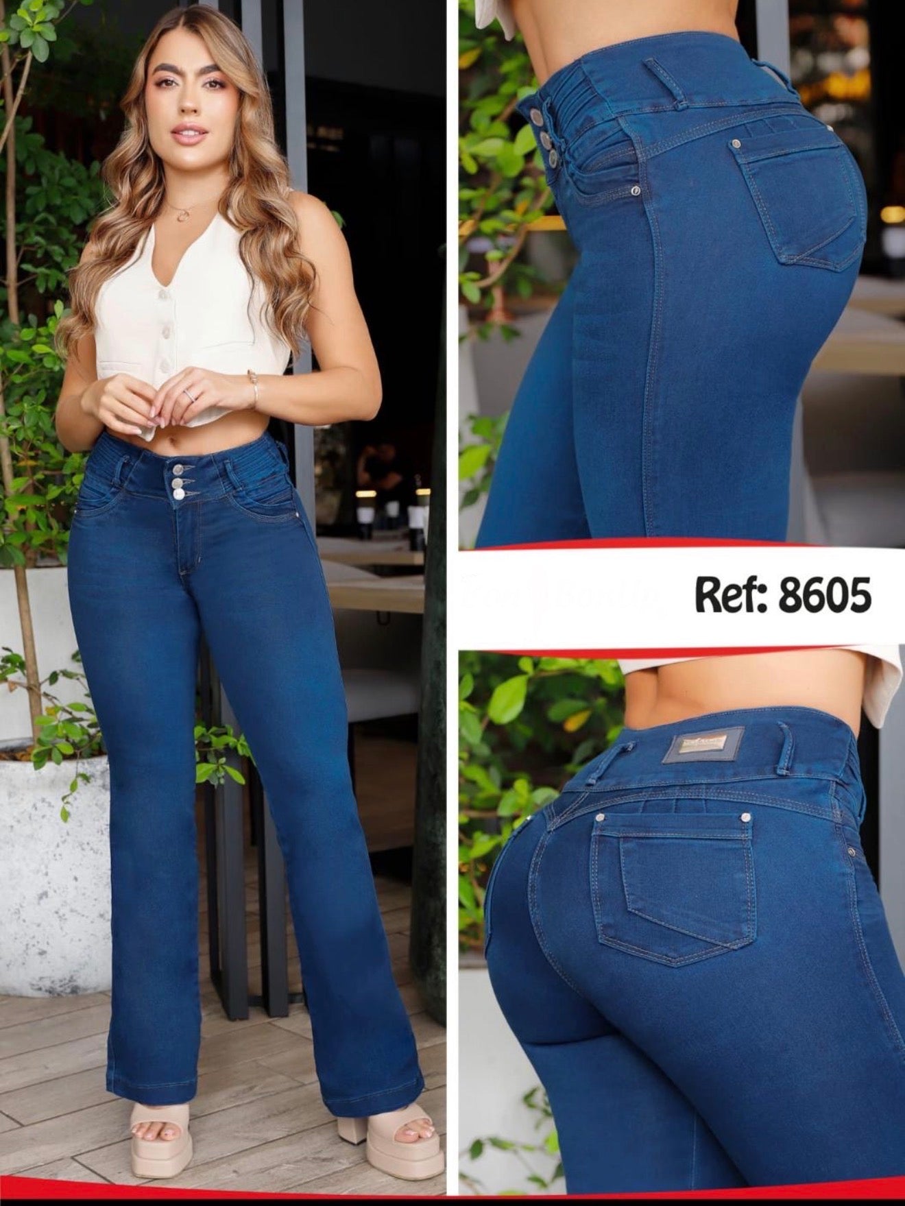 jeans levanta cola 8605 butt liften