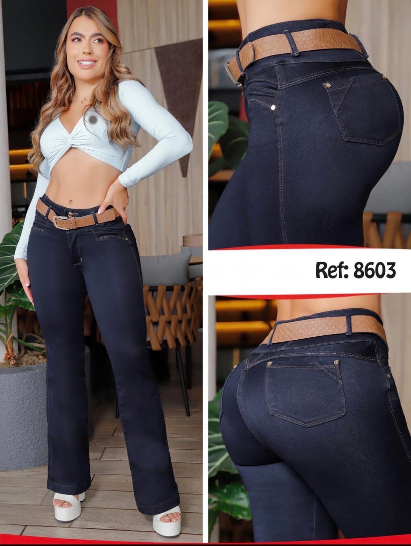 Jeans levanta cola 8603 Butt liften