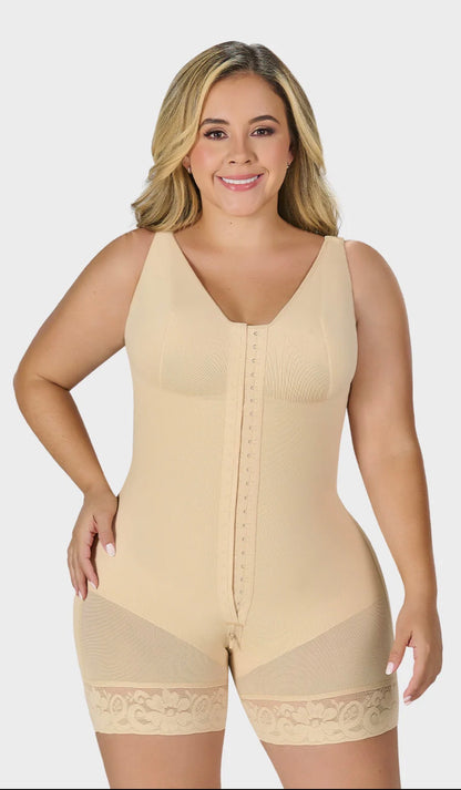 Mid-thigh faja with bra 0029