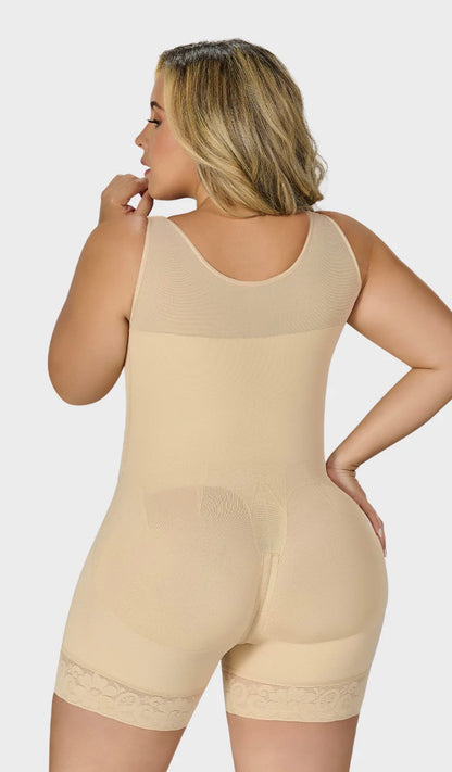 Mid-thigh faja with bra 0029