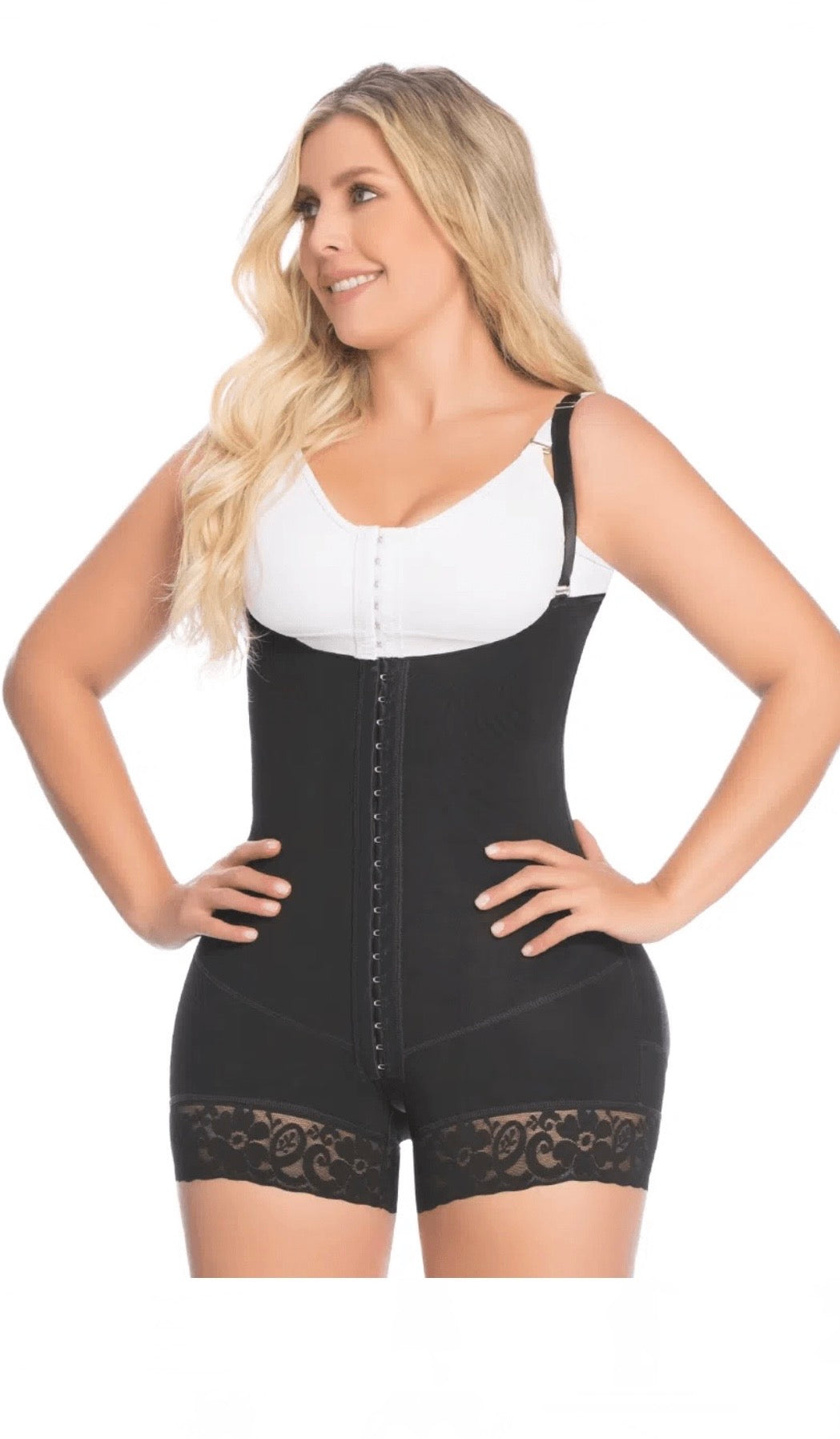 EXTRA SHORT GIRDLE WITH BUTT ENHANCEMENT BACK COVERAGE POST SURGICAL AND DAILY USE 09066