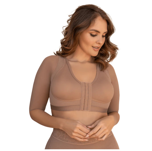 BRA WITH BACK SUPPORT AND SLEEVES 6060