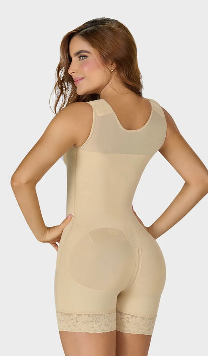 Mid Thigh Bodysuit perineal closure post surgery and daily use 0065