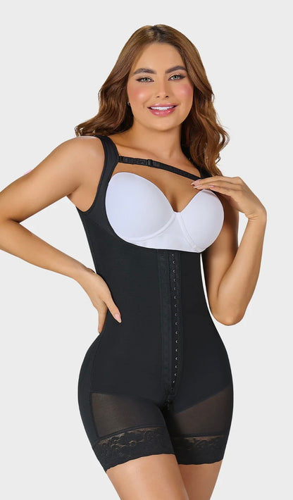 Mid Thigh Bodysuit perineal closure post surgery and daily use 0065