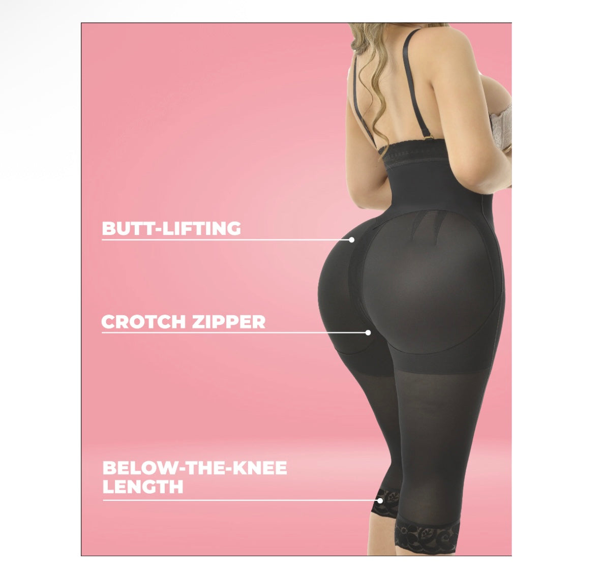 Figura de reloj de arena BBL con cintura pequeña y dos tallas más grandes en las caderas. 9590