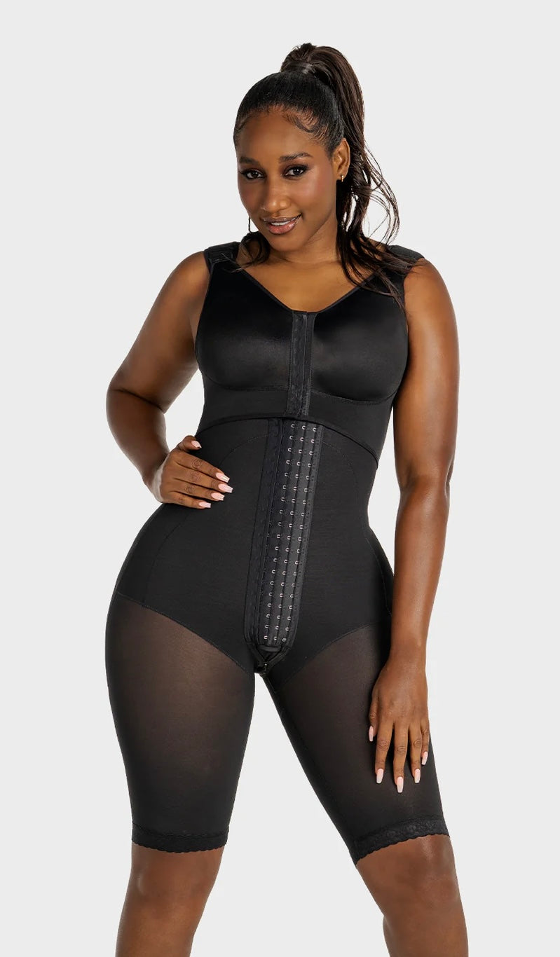 POST OP HOURGLASS BODYSUIT WITH BRA | ULTRA HIP CAPACITY 0470