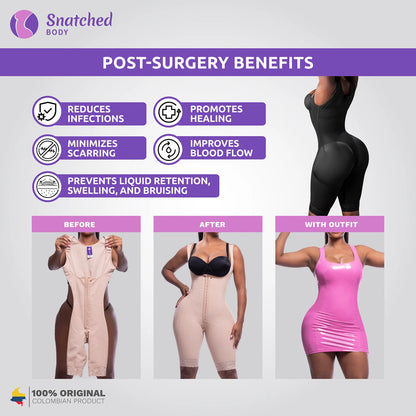 BBL & LIPO | STAGE 1  POST-OP | AND DAILY USE FAJAS SNATCHED 05L1